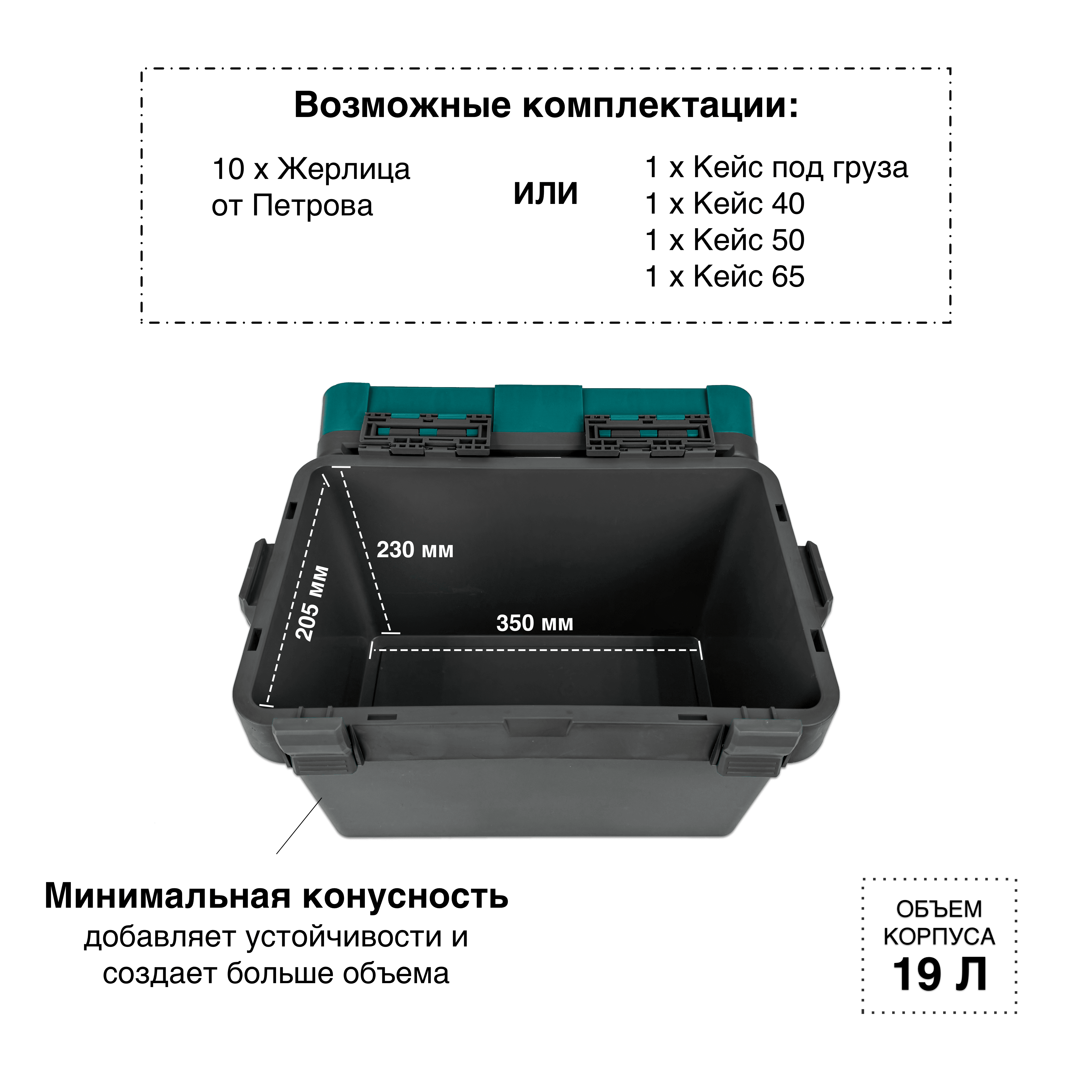 Ящик FISHKA Профи с ремнем